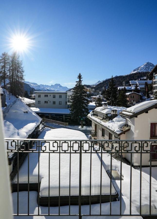 Hotel Bären Sankt Moritz Buitenkant foto