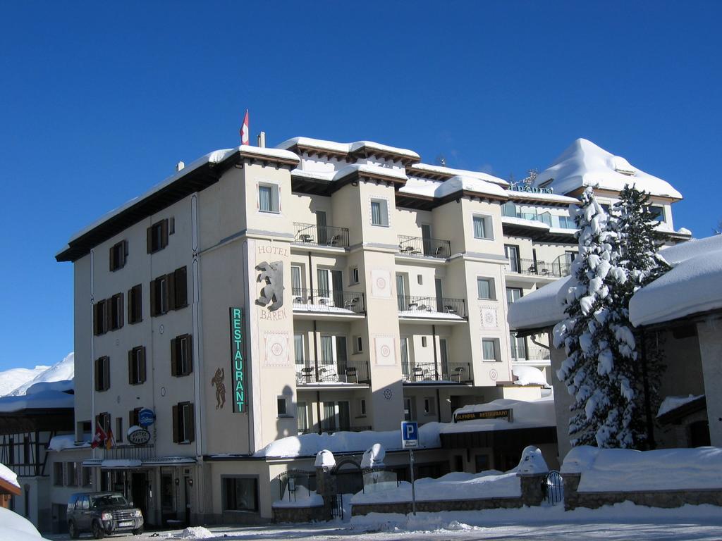 Hotel Bären Sankt Moritz Buitenkant foto